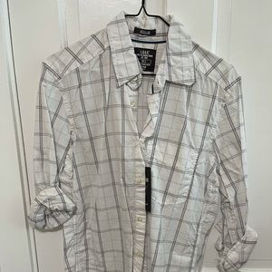 BRAND NEW L.O.G.G By H&M Plaid Shirt in size Small